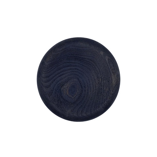 Тарелка объёмная 20, чёрная