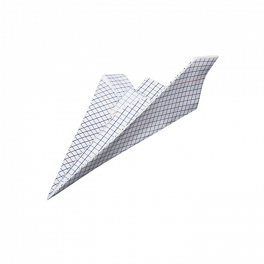 Скульптура «Бумажный самолётик детства»