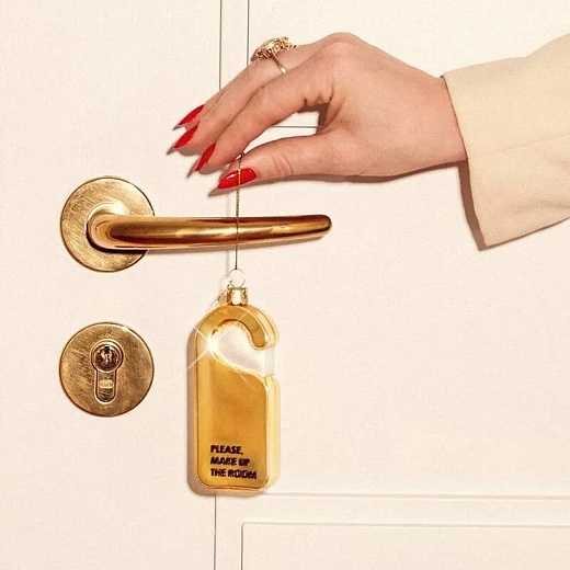 Ёлочная игрушка Gold Door Hanger