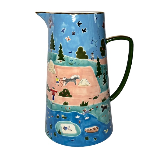 Кувшин «Фантазёры», голубой