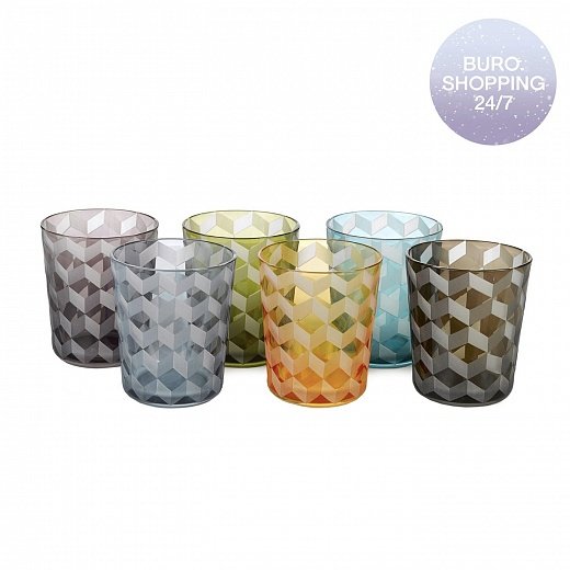Стаканы Blocks Multicolour, 6 шт.
