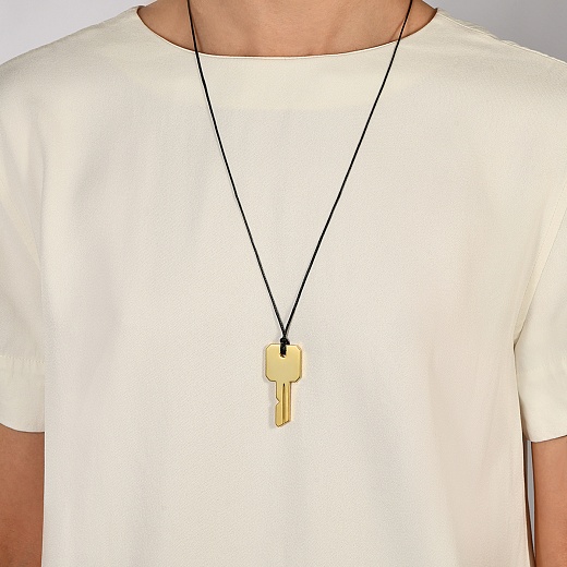 Кулон Clé II, золотой