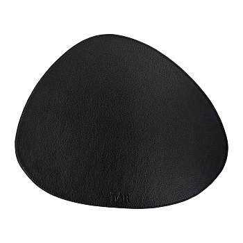 Плейсмат Leather, черный, 2 шт.