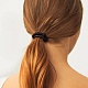 Резинки для волос узкие чёрные, 4 шт в интернет-магазине The Dar