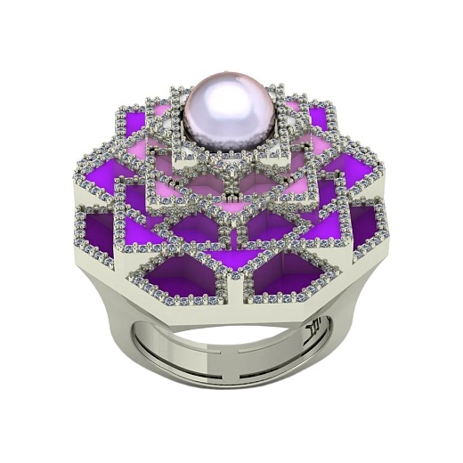 Кольцо «Цветок жизни»