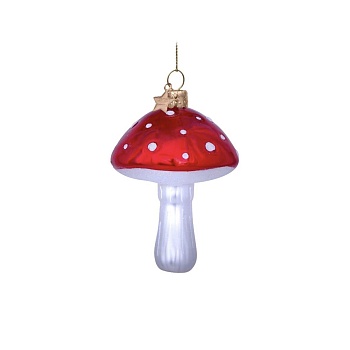 Ёлочная игрушка Red Mushroom