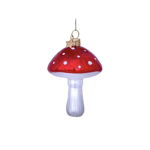 Ёлочная игрушка Red Mushroom
