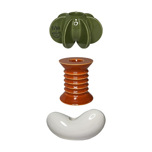 Набор подсвечников «Свет внутри» The Dar Store x Kesler Ceramics