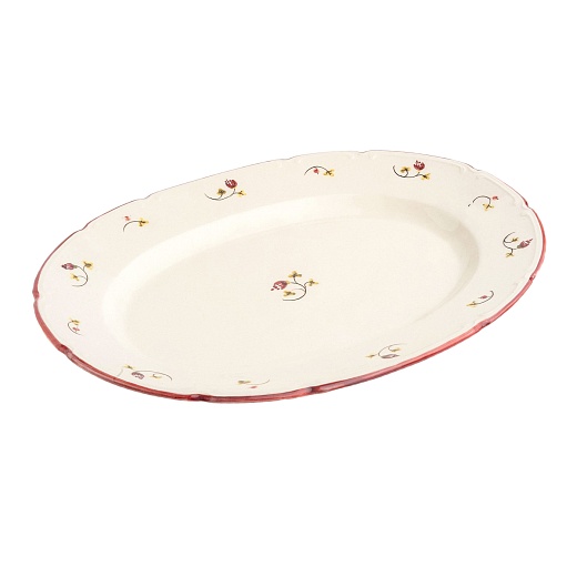 Блюдо овальное «Шиповник 2.0»