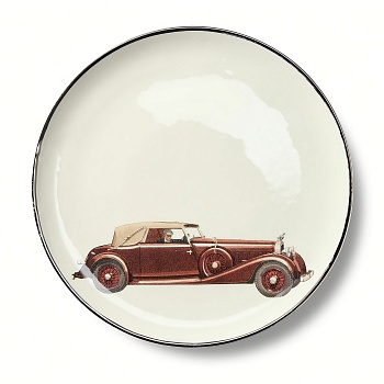 Столовая тарелка Vintage Cars II