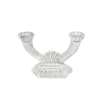 Подсвечник из хрусталя в стиле арт деко