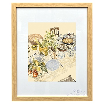 Постер «К столу» в раме