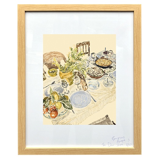 Постер «К столу» в раме
