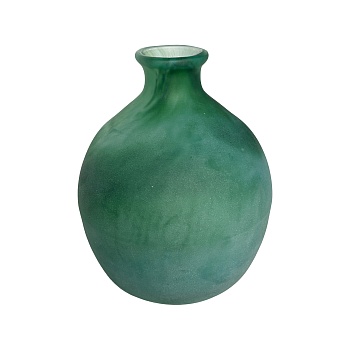 Ваза из стекла ручной работы