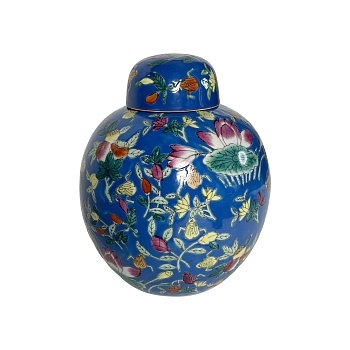 Ваза с крышкой, Китай