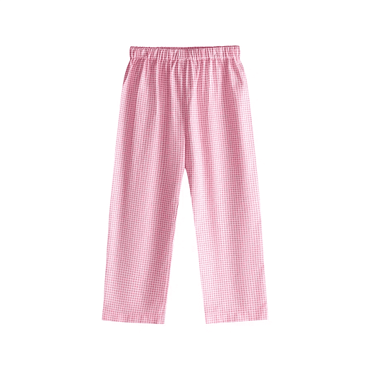 Пижама в розовую клетку, рост 110