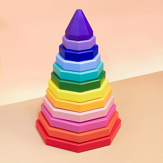 Деревянная восьмиугольная пирамидка «Песни Фазана»