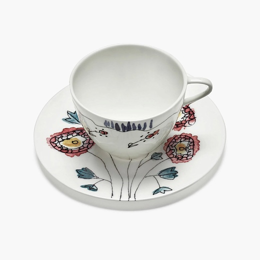 Кофейная пара Anemone Milk High