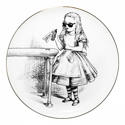 Тарелка Alice in Wonderland Drink Me 27 см