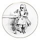 Тарелка Alice in Wonderland Drink Me 27 см в интернет-магазине The Dar