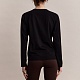 Лонгслив Robbie Longsleeve Black in Cotton в интернет-магазине The Dar