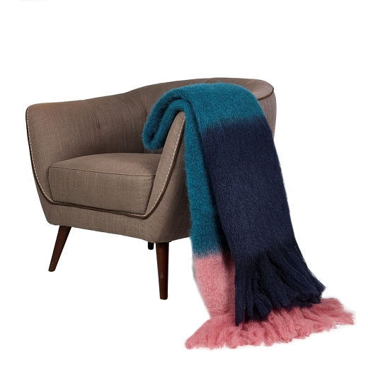 Плед Mohair Color Block 23