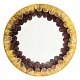 Тарелка Cercle D'Ecailles Chocolate в интернет-магазине The Dar