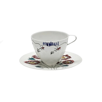 Кофейная пара Anemone Milk High