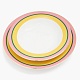 Набор тарелок Rainbow Giallo, 2 шт в интернет-магазине The Dar