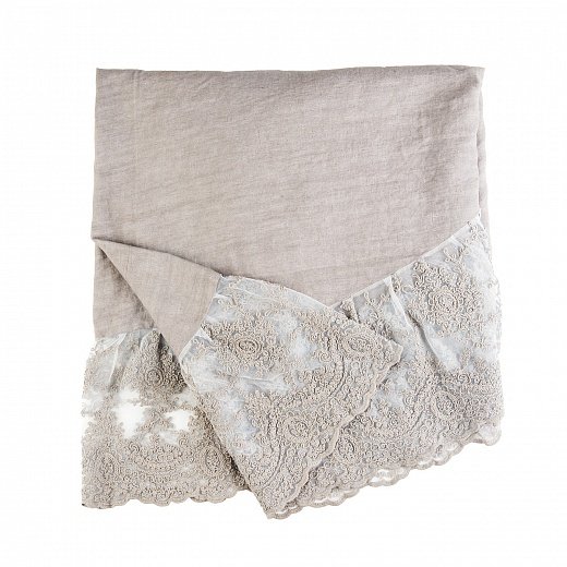 Скатерть круглая Cornice Corinzio – Fango