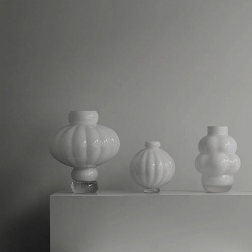 Ваза Balloon Opal White малая