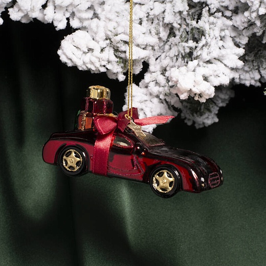 Ёлочная игрушка Burgundy Car