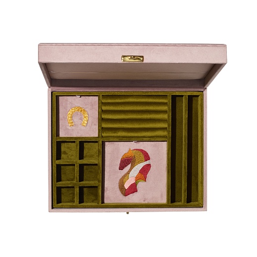 Шкатулка Queen, двухуровневая