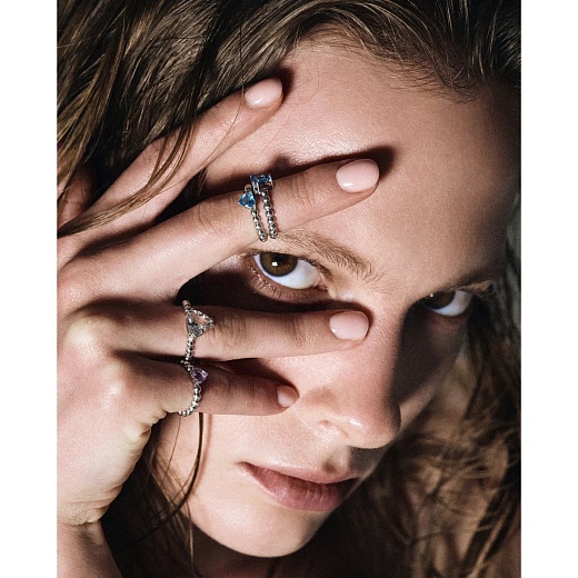 Кольцо «Чакры», аметист II