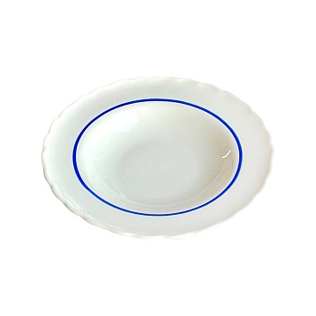 Тарелка глубокая фарфоровая, Швеция