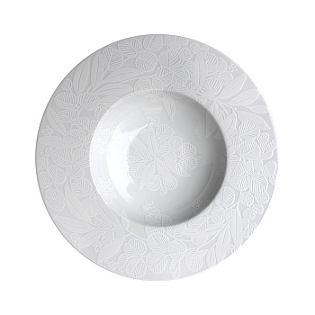 Суповая тарелка White Nature