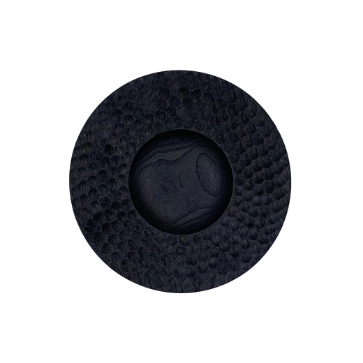 Тарелка глубокая II, чёрный