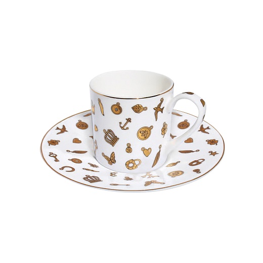 Кофейная пара Charms Limited Edition и салфетка Charms