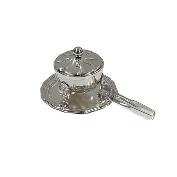 Сахарница посеребренная