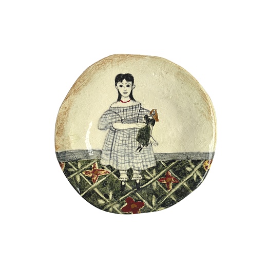 Десертная тарелка «Детский Портрет III»