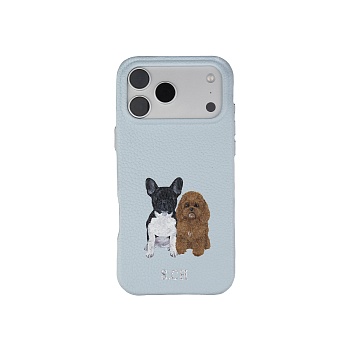 Чехол для IPhone 17 Pro Max, голубой