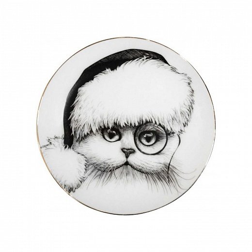 Тарелка десертная Santa Cat, 17 см