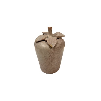 Ваза с крышечкой из камня ручной работы