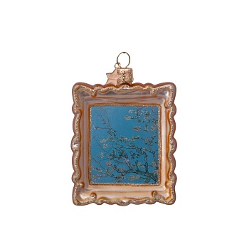 Ёлочная игрушка Van Gogh Frame Blossom