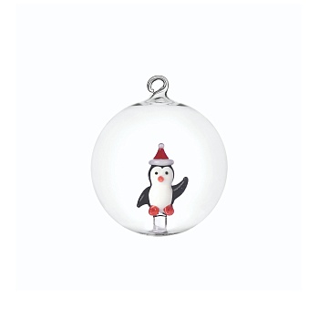 Ёлочное украшение Penguin with Christmas Hat