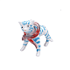 Статуэтка «Котик в красном шарфике» в интернет-магазине The Dar