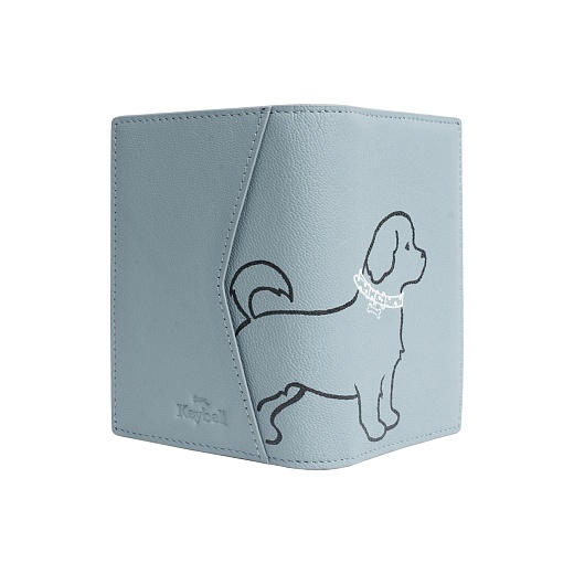 Картхолдер maxi «Мальтипу», серо-голубой в интернет-магазине The Dar Картхолдер maxi «Мальтипу», серо-голубой