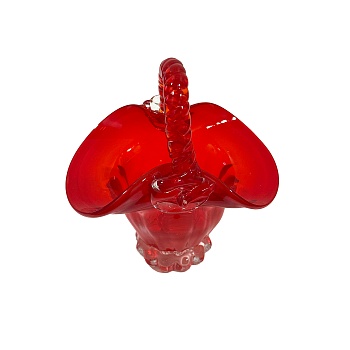 Ваза из стекла ручной работы, Италия