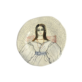 Десертная тарелка «Детский Портрет II»