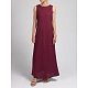 Платье силуэтное вишнёвое, M в интернет-магазине The Dar